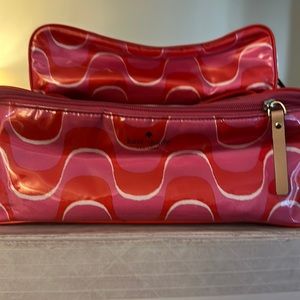 Kate Spade 2 Piece Toiletry Bag Set